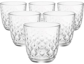 Bormioli Rocco 6-częściowy komplet szklanek Glit, 300 ml, 300 ml