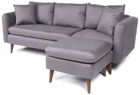 Jasnoszara sofa 215 cm Sofia – Balcab Home