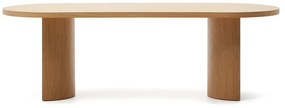Stół w dekorze dębu 100x240 cm Nealy – Kave Home