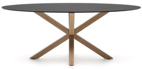 Stół ze szklanym blatem 100x200 cm Argo – Kave Home
