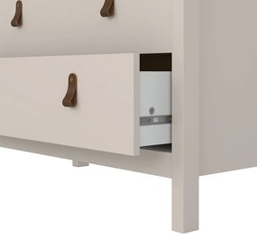 Szarobeżowa komoda 82x80x38 cm Madrid – Tvilum