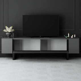 Stolik pod telewizor Yildiz Anthracite and Black