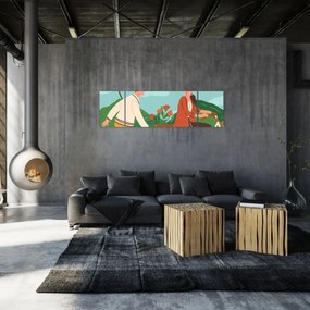 Obraz - Piękny dzień (170x50 cm)