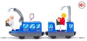 Woody Lokomotywa elektryczna z wagonikiem