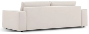 Beżowa rozkładana sofa 247 cm Jodie – Micadoni Home