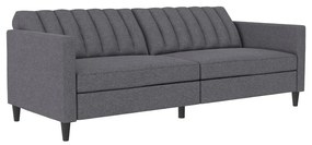 Szara rozkładana sofa 86 cm Celine – Støraa