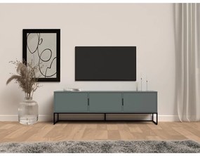 Szarozielona szafka pod TV 177x57 cm Lipp – Tenzo