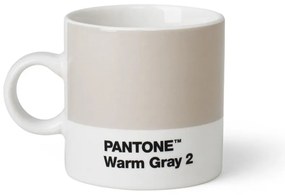 Jasnoszary ceramiczny kubek na espresso 120 ml Espresso Warm Gray 2 – Pantone