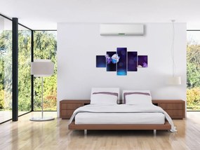 Obraz - Motyle na lawendie (125x70 cm)