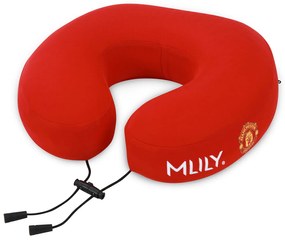 Poduszka podróżna MLILY Manchester United 34x29x10 cm