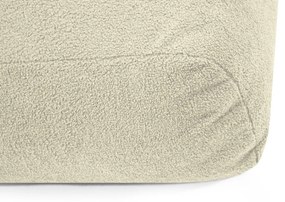 Jasnoszary dziecięcy worek do siedzenia z materiału bouclé Snug 80 Bear – SLOWDOWN
