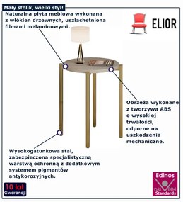 Nowoczesny stolik kawowy dąb sonoma M5-H62