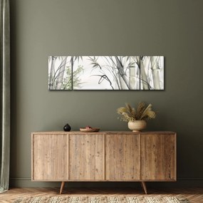 Obraz - Bambusy, rysunek (170x50 cm)