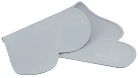 Ciemnoszara silikonowa mata stołowa Kindsgut Cloud, 49x27 cm