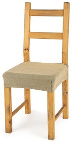 4Home Pokrowiec multielastyczny na krzesło Comfort beige, 40 - 50 cm, 2 szt.