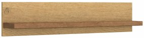 Półka ścienna loft 100 cm dąb cremona + dąb lefkas D4-H26