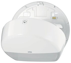 Dozownik Tork na papier toaletowy - T2 Mini Rolka Jumbo, Biały / Szary