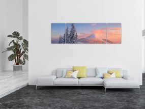 Obraz - Zimowy krajobraz (170x50 cm)