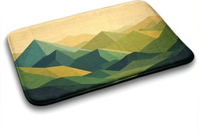 Dywanik do łazienki Dywanik do łazienki Góry Geometryczny