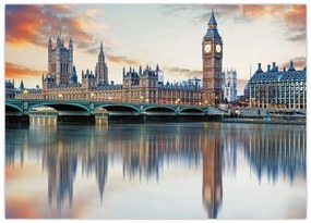 Obraz - Houses of Parliament w Londynie (70x50 cm)