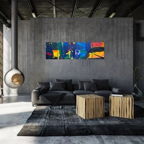 Obraz - Abstrakcja (170x50 cm)