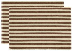 Maty stołowe z mieszanki juty zestaw 2 szt. 33x48 cm Statement Stripe – Södahl