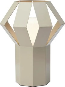 Beżowa metalowa lampa stołowa z metalowym kloszem (wysokość 27 cm) Octa – Markslöjd