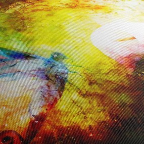 Obraz - Kosmiczny motyl (170x50 cm)