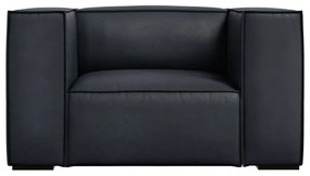 Ciemnoniebieski skórzany fotel Madame – Windsor &amp; Co Sofas