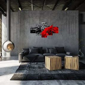 Obraz - Kwiaty róży (125x70 cm)