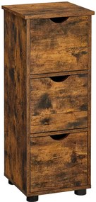 Rustykalna szafka łazienkowa z 3 szufladami B8-C74