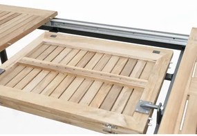 CONCEPT YELMO FSC 6+1 - zestaw sof ogrodowych (aluminium/dąb)