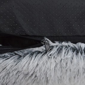 Białe legowisko dla psów 80x60 cm Fluffy Heather – Love Story