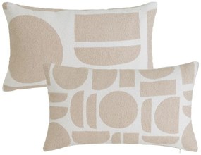 Poduszki dekoracyjne zestaw 2 szt. z materiału bouclé 30x50 cm Mid Century – Casa Selección