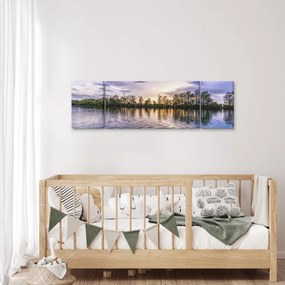 Obraz jeziora (170x50 cm)