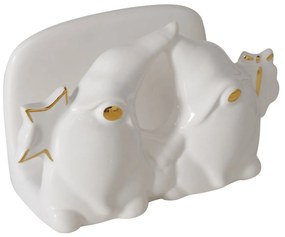 Serwetnik ceramiczny ze skrzatami MADDY