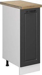 Szafka apteczna antracytowy domek wiejski 30x60x81.6 r-line