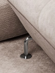 Sofa Nardo z funkcją spania - beżowy szenil Vibe 08