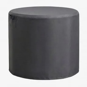 Pokrowiec Ochronny Na Okrągły Stół Ogrodowy Otley Gris Antracita & Ø105 Cm - Sklum