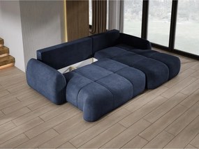 Narożnik COCO z funkcją spania poduszkami i pojemnikiem Cloud 79 DOMOHOME