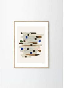 Plakat 50x70 cm Cut up Stripes – The Poster Club