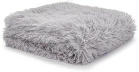 Szara narzuta z mikropluszu na łóżko dwuosobowe 245x280 cm Cuddly – Catherine Lansfield