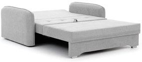 Rozkładana 2-osobowa sofa LAINE, jasnoszara