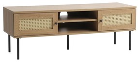 Szafka pod TV w dekorze dębu w naturalnym kolorze 120x43 cm Pensacola – Unique Furniture