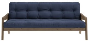 Niebieska rozkładana sofa 204 cm Grab – Karup Design