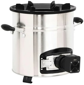 Kuchenka kempingowa na drewno z wentylatorem H2-K87