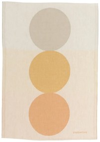 Ścierka z mieszanki lnu 46x66 cm Otto Ochre – Pappelina