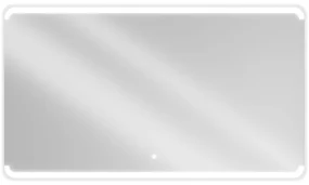 Mexen Nida lustro łazienkowe podświetlane 140 x 80 cm, LED 6000K, antypara - 9806-140-080-611-00