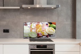 Szklany Panel Owocowe Koktajle w Słoikach