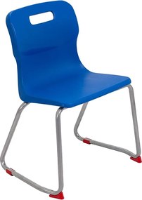 Szkolne krzesło na płozach T24 rozmiar 4 (133-159 cm)